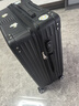 SOO行李箱男万向轮拉杆箱耐磨抗摔24英寸A330旅行箱密码箱女商务黑色 实拍图