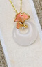 央创时尚项链女款玉吊坠结婚纪念日女士生日女生新年情人节礼物老婆女朋友 实拍图