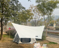 探险者（TAN XIAN ZHE）黑胶帐篷户外露营全自动六角帐篷便携式可折叠防晒防雨帐 实拍图
