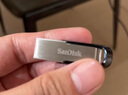 闪迪（SanDisk）64GB U盘 CZ73 安全加密 数据恢复 学习电脑办公投标 小巧便携 车载 大容量金属优盘 实拍图