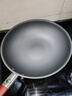 康巴赫（KOBACH）真钛0涂层抗菌炒锅无涂层不粘锅316L不锈钢炒菜锅电磁炉燃气通用 实拍图