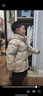 巴布豆（BOBDOG）金标短款儿童羽绒服男女中小童2025冬季新款防风加厚A类95绒外套 燕麦色 【防风门襟款】 140 推荐【身高120-130cm】 实拍图