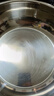 不锈钢和面盆加深揉面盆家用厨房打蛋洗菜发面汤盆汤锅大盆火锅 32cm不锈钢和面盆无盖 实拍图