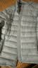 伯希和（Pelliot）【经典2.0】户外排骨羽绒服男女800蓬鹅绒轻薄立领冲锋衣内胆外套 【男款】岩石灰 | 95%鹅绒 | 东丽面料 L 实拍图