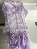 霏慕情趣内衣免脱连体衣睡衣激情方便老公吃制服睡裙女攻速战袍6254紫 实拍图