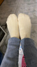【纯色毛圈】加绒加厚袜子秋冬季防寒中筒加绒保暖袜冬天毛圈防冻 随机- 1双 均码 实拍图