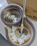 百家好世旋转拖把2头免手洗手压甩水拖干湿两用家用吸水双驱动神器 实拍图