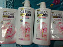 清扬女士去屑洗发水 樱花沁爽720gx2+试用装200g 烟酰胺净屑止痒留香 实拍图