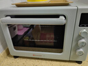 海氏（Hauswirt）C40三代电烤箱家用烘焙多功能发酵一体机食品级搪瓷内胆智能菜单情人节礼物 湖水绿 40L 实拍图