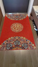 红色福字门垫入户门地垫进门防滑脚垫家用大门口除尘门垫耐脏地毯 新中式-红色福字 100cmx160cm（客户优选99%） 实拍图