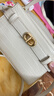 CHARLES&KEITH鳄鱼纹凯莉包手提斜挎婚包包女包生日礼物新年礼物CK2-50270880-1 Ivory象牙色 S 实拍图