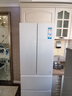 海尔（Haier）冰箱345升彩晶面板一级能效风冷无霜超薄家用法式多门双开门四门四开门小户型Leader系列电冰箱 钢化玻璃面板丨净味除菌丨升级款丨 345升 实拍图