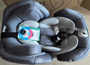 宝贝第一（Babyfirst） 汽车儿童安全座椅灵犀 ISOFIX接口 0-4-7岁正反向安装 北极灰红点款 实拍图