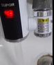 苏泊尔（SUPOR）电热水龙头速热家用即热式免安装快速加热厨宝小型电热水器冷热两用过水热厨房 白色 实拍图