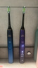 飞利浦（PHILIPS）【肖战推荐】声波电动牙刷钻石9系AI智能化春节不打烊情侣款送男生女友 去除99.9%牙渍HX9911/69紫 实拍图