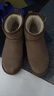 回力(Warrior)雪地靴男女鞋加绒保暖棉鞋靴子男1275 棕色 39（男） 实拍图
