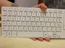雷柏（Rapoo）E900T触控键盘 73键无线/蓝牙多模刀锋超薄办公键盘大尺寸触控板多快捷手势支持Windows/macOS白色 实拍图