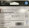 惠普（HP）47原装大印量彩色墨盒 适用hp 4825/4826打印机 实拍图