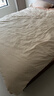 LOVO全棉磨毛四件套 秋冬加厚纯棉床单被罩双人200*230cm米色 实拍图