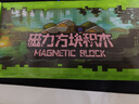 布鲁奇我的世界磁力方块儿童玩具3-6岁磁力积木磁铁磁力片男孩1-3岁礼物 实拍图