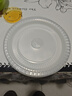 特美居（temeiju）一次性盘子塑料装菜硬质家用酒席加厚菜碟菜盘透明圆形盘野餐 实拍图