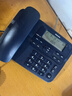 飞利浦（PHILIPS）电话机座机 固定电话 办公家用 来电显示 双接口 免电池 免提通话 CORD118深海蓝色 实拍图
