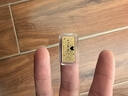 中国珠宝纪念日金条足金9999黄金结婚周年送老婆送女友生日礼物情人节礼物 1g【品牌礼盒】 实拍图