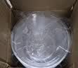 佳茉一次性盘子22cm9寸20只航空水晶碟子零食烧烤野餐加厚圆形盘子 实拍图