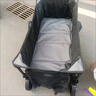 京东京造 户外露营车折叠推车营地车野餐摆摊装备买菜小拉车拖车沙石色 实拍图