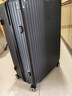 SOO行李箱男拉杆箱大容量旅行箱学生密码箱女商务皮箱子 28英寸黑色 实拍图