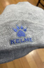 卡尔美（KELME）帽子男女秋冬季保暖户外滑雪毛线帽冬帽针织帽骑行运动护耳防寒 实拍图