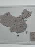 渠辰照片墙照片墙背景板旅行地图毛毡板地图照片墙毛毡地图地图墙 地图墙【60*120深驼+浅驼色】 配安装工具+标记工具 实拍图