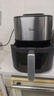 美的（Midea）空气炸锅蒸汽炎烤2.0免翻面26新款 0氟陶瓷涂层家用大容量6.5L 可视窗口烤箱蒸烤一体MF-KZC6518 实拍图