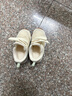 基诺浦儿童棉鞋冬季加绒加厚1-5岁男女童鞋秋冬款学步鞋GY1513 象牙白/棕色/绿色 25.5 160mm 适合脚长156-165mm 实拍图