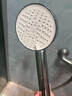 九牧（JOMOO）花洒喷头浴室增压出水手持花洒头 【三功能】S260033-2B01-1 实拍图