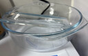 格娜斯双耳透明耐热玻璃碗大号带盖微波炉专用碗汤碗面碗沙拉碗烤箱碗2L 实拍图