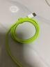 品胜苹果数据线USB to Lightning充电线快充 适用iPhone14Pro/13/12/XR/11/8手机ipad平板车载编织绿 实拍图
