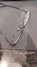 依视路（ESSILOR）眼镜片钻晶膜臻1.6非球面双面防UV远近视配镜现片1片+MUISE镜框 实拍图