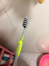 高露洁（Colgate）超洁纤柔备长炭软毛成人牙刷 15支深洁牙缝 防滑软胶刷柄京东自营 实拍图