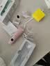 婴儿静音防水理发器婴儿理发器宝宝剪发器儿童电动防水理发器器电动推剪婴童剃头神器 樱花粉便携装送大礼包 实拍图