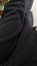 回力休闲裤男冬季加绒加厚裤子男保暖舒适百搭直筒裤男黑色33/3XL 实拍图