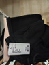 香影【加绒抗起球】直筒阔腿裤女高腰2025秋冬新款长裤宽松糯米裤 黑色 XL 实拍图