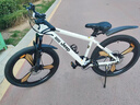 Jeep吉普山地车自行车学生成人减震碟刹通勤变速越野青少年巡航者C800 巡航者-一体轮-钢琴白 26寸(建议身高156-180cm) 24速运动版 实拍图