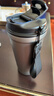 京东京造 钛健康咖啡杯【内外纯钛】保温便携随行高档送礼水杯 灰520ml 实拍图