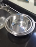 美厨（MAXCOOK）304不锈钢汤盆水煮鱼大盆碗备菜盘大汤盆大号汤碗家用MCWA7313 实拍图