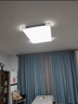索亚达新中式led吸顶灯卧室灯简约现代大气客厅灯餐厅阳台过道新款灯具 黑金山水30cm高亮白光 实拍图