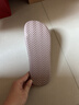 京东京造【抗菌皮纹拖】eva软弹家居防臭浴室新款拖鞋女士 香芋紫 39-40 实拍图
