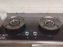 美的（Midea）【液化气/煤气罐】燃气灶 双灶具 5.0kW猛火灶 家用防干烧 烟灶联动 可调底壳 Q518S-A 实拍图