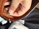 COACH蔻驰女包奢侈品大牌轻奢女士小号手提包盒子包 棕黄色拼黑色CBQ35IMQRX 实拍图