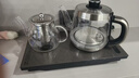 友家铺子（Biooner）全自动上水电热水壶电茶壶茶台烧水壶一体家用办公茶桌茶几嵌入式茶具套装 XT-S07银灰色保温款1L 晒单实拍图
